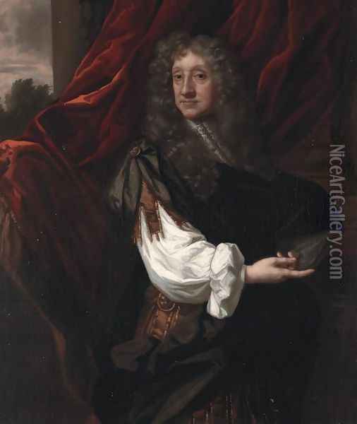 Portrait of Sir Ralph Verney Oil Painting - Sir Peter Lely