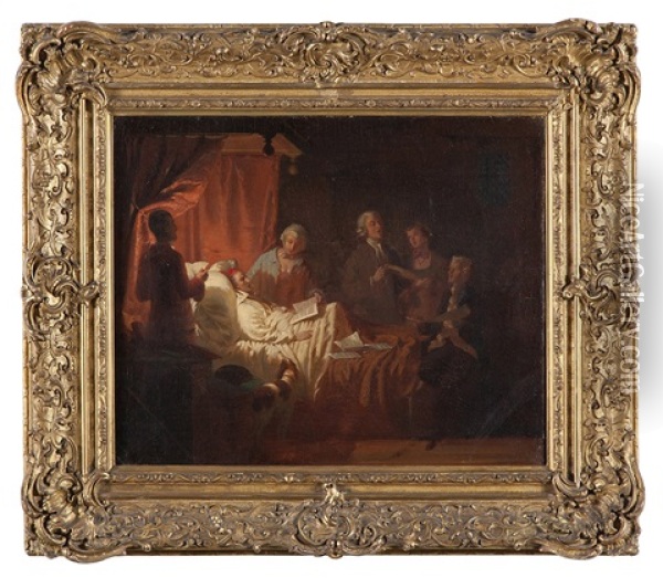 La Mort De Mozart Oil Painting - John Morgan