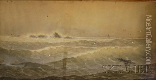 Seascape Oil Painting - George Emerick Essig
