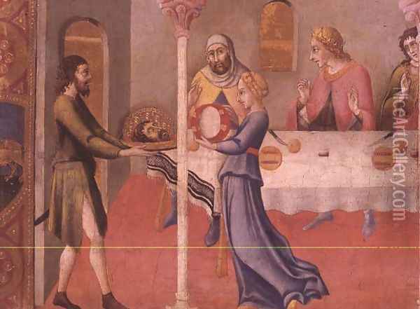 The Dance of Salome Oil Painting - Sano Di Pietro