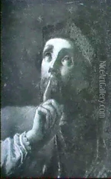 Saint John Nepomuk Oil Painting - Giovanni Battista Piazzetta