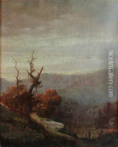 Pennsylvania Landscape Oil Painting - Christopher H. Shearer