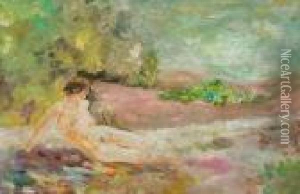 Desnudo Oil Painting - Henri Lebasque