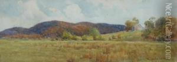 Rural Landscape Oil Painting - William Lister Lister