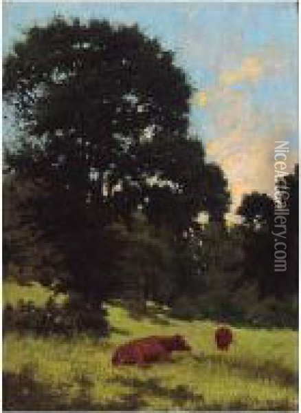 The Stately Elm Oil Painting - Joseph Malachy Kavanagh