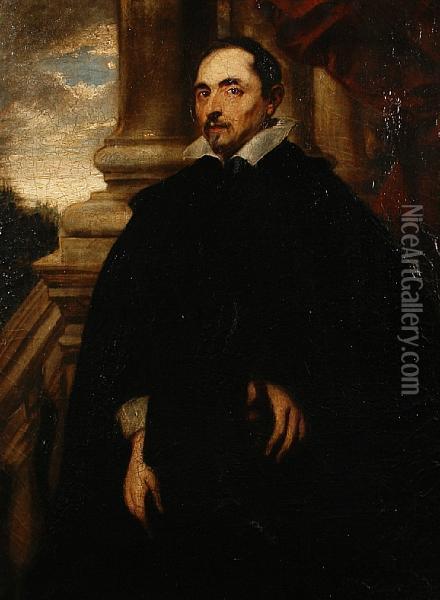 Portrait Of A Gentleman Oil Painting - Sir Anthony Van Dyck