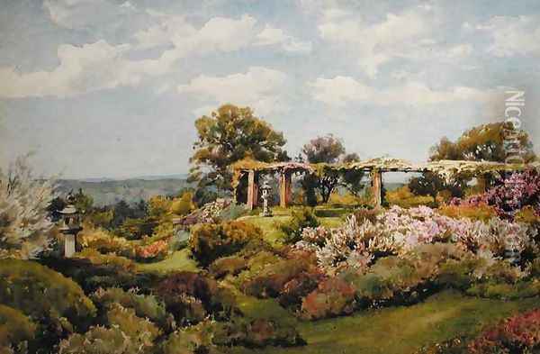 Nymans, Sussex Oil Painting - Alfred Parsons