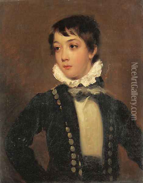 Portrait of George Sackville Casement (1805-1843) Oil Painting - Sir Martin Archer Shee