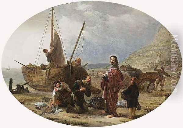 The Calling Of St Peter And St Andrew Oil Painting - Jacob Willemsz de Wet the Elder