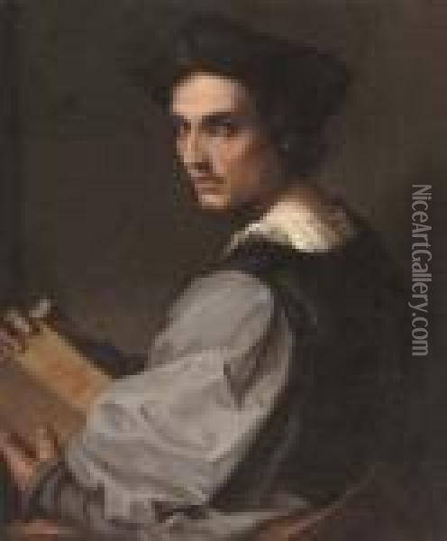 Self-portrait Of The Artist Oil Painting - Andrea Del Sarto