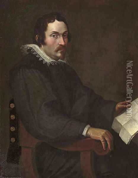Portrait of a gentleman Oil Painting - Bartolomeo Passerotti