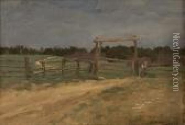 Study For Oil Painting - Isaak Ilyich Levitan