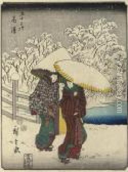 The Complete Oil Painting - Utagawa or Ando Hiroshige