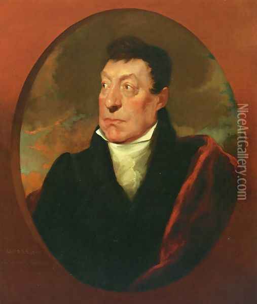 Marquis de Lafayette Oil Painting - Samuel Finley Breese Morse