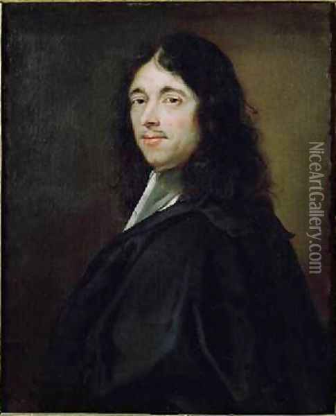 Pierre Fermat 1601-65 Oil Painting - Robert-Jacques-Francois-Faust Lefevre