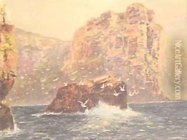 Marine Oil Painting - John Edward Jones