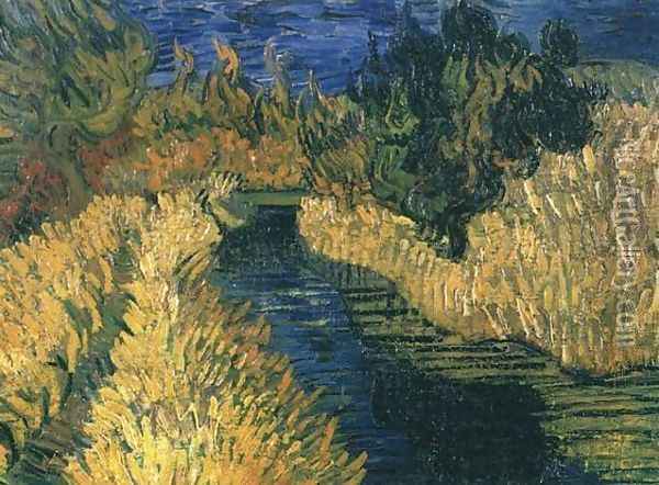 Le petit ruissseau 1890 Oil Painting - Vincent Van Gogh