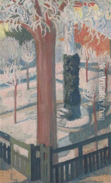 Jardin Du Couvent Oil Painting - Maurice Denis