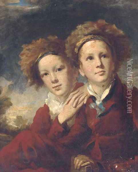Double portrait of two boys Oil Painting - Sir Henry Raeburn