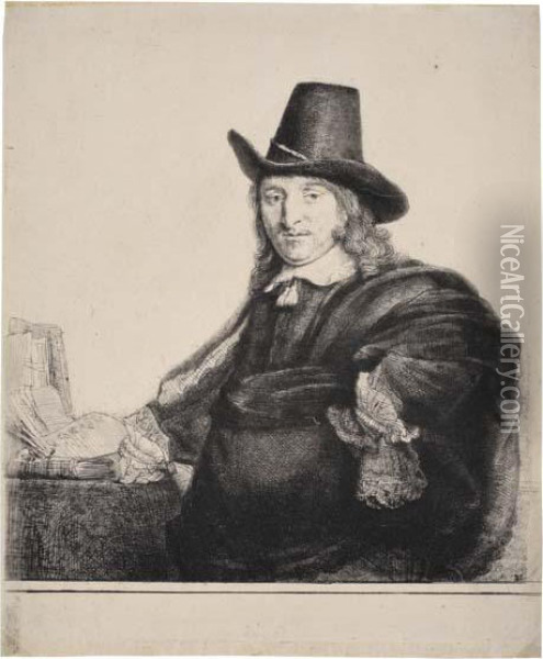 Jan Asselyn, Painter Oil Painting - Rembrandt Van Rijn