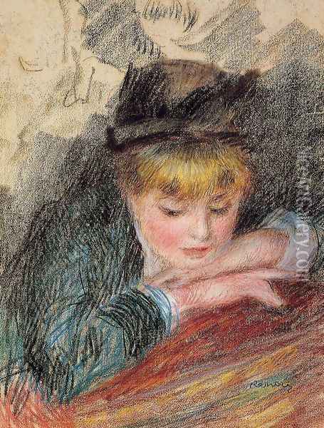 The Loge Oil Painting - Pierre Auguste Renoir