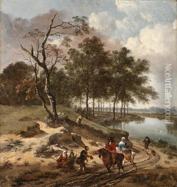 Wynants, J. Oil Painting - Jan Wijnants