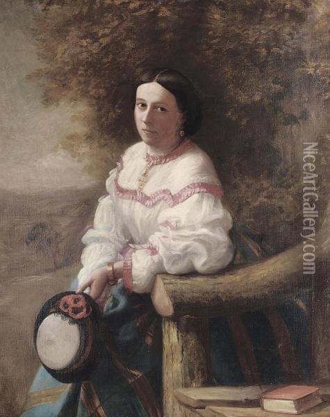 The Country Girl Oil Painting - Charles Landseer