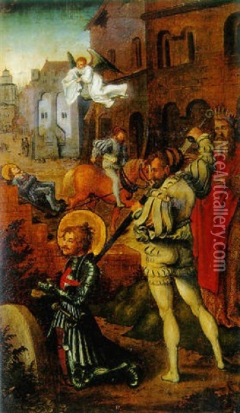 Le Martyre De Saint Georges Oil Painting - Ulrich Apt