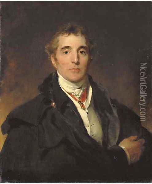 Portrait of Arthur Wellesley, 1st Duke of Wellington, K.G., K.B., M.P. (1769-1852) Oil Painting - Sir Thomas Lawrence