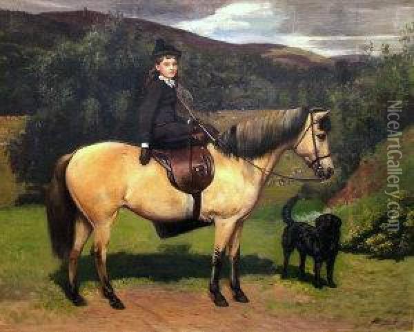 Janetflorence Menzies Oil Painting - Sir Francis Grant