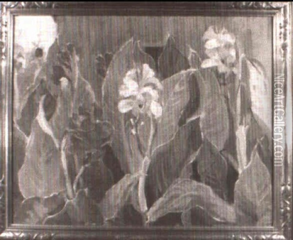 Flowers Oil Painting - Henry Bill Selden