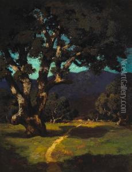 A California Valley Oil Painting - Julian Walbridge Rix
