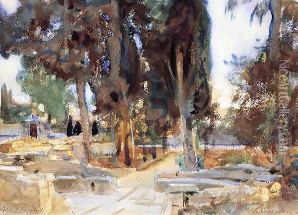 Jerusalem Oil Painting - John Singer Sargent