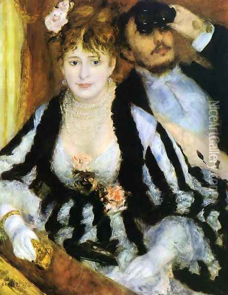 The Theater Box2 Oil Painting - Pierre Auguste Renoir