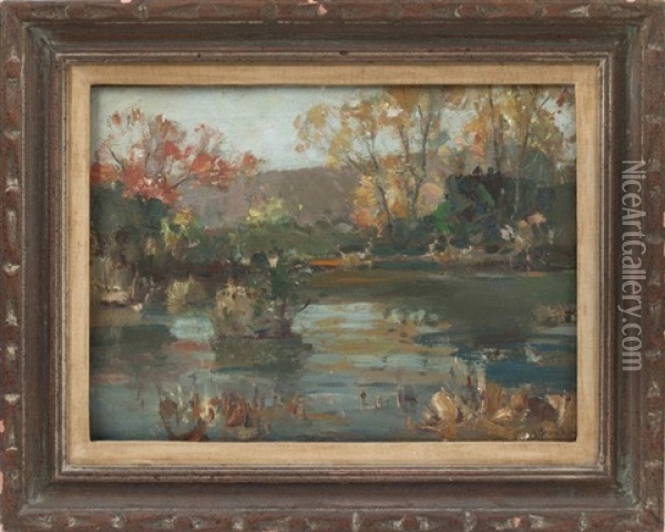 Landscape Oil Painting - Walter Granville-Smith