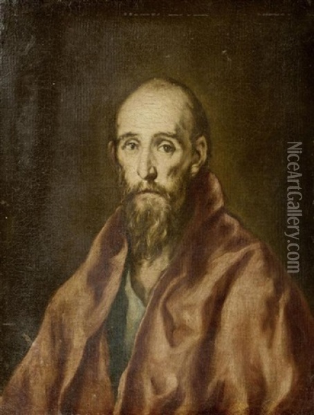 Portrait Eines Alteren Mannes Oil Painting -  El Greco