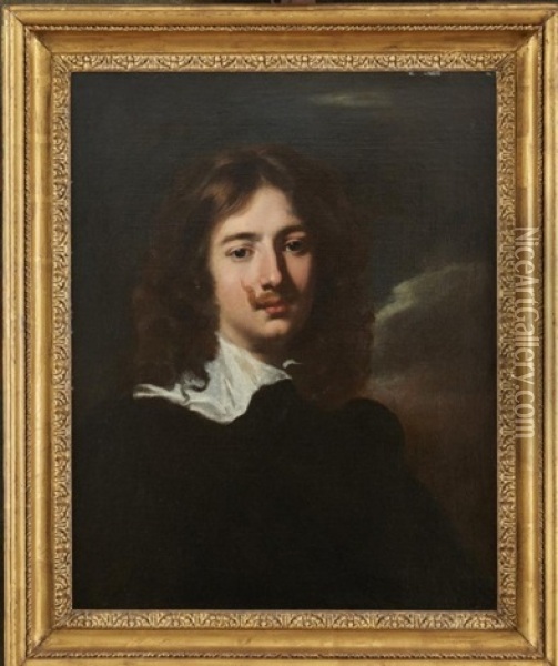 Portrait D'homme Oil Painting - Nicolas Regnier