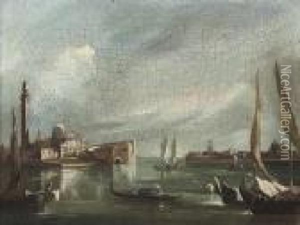 The Isola Di San Giogio Maggiore, Venice Oil Painting - Francesco Guardi