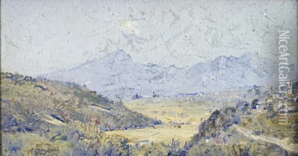 Como - Chiasso (valley Of Chiasso) Oil Painting - Tom Robertson