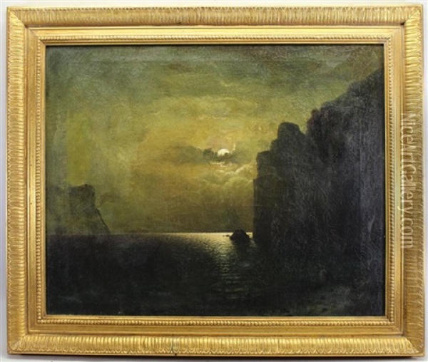 Luminous Coastal Painting Oil Painting - William Alexander Coulter