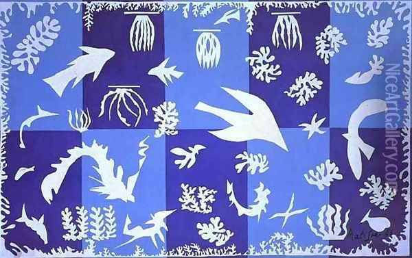 Polynesia, The Sea Oil Painting - Henri Matisse
