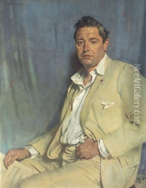 Count John Mccormack Oil Painting - Sir William Orpen