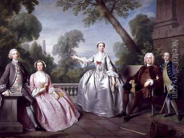 The Andrews Family, 174 Oil Painting - Rev. James Wills