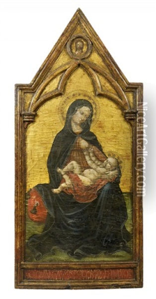 Vierge A L'enfant Oil Painting -  Sano di Pietro
