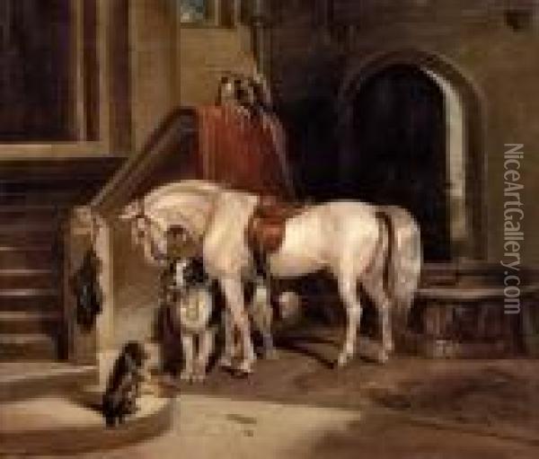 Pferd Oil Painting - Landseer, Sir Edwin