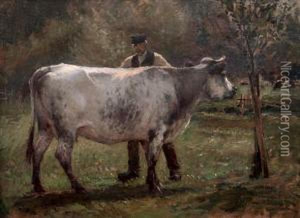 Rural Motif Oil Painting - Otto Karl Kasimir Von Thoren