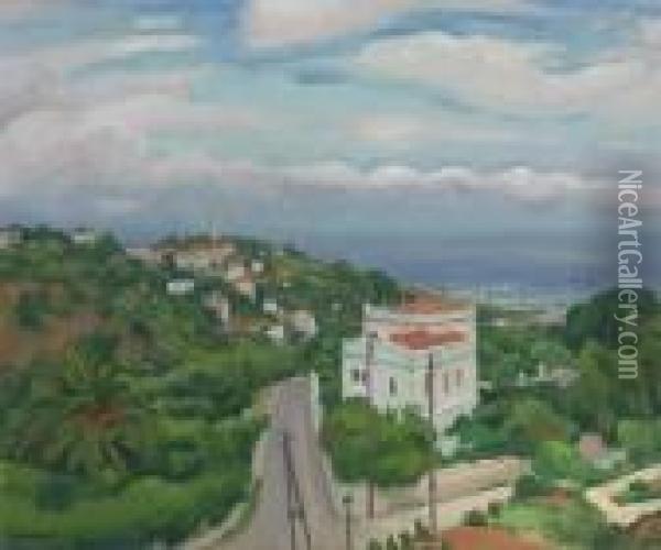 Temps Nuageux A Alger Oil Painting - Albert Marquet