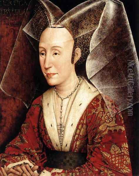 Isabella of Portugal Oil Painting - Rogier van der Weyden