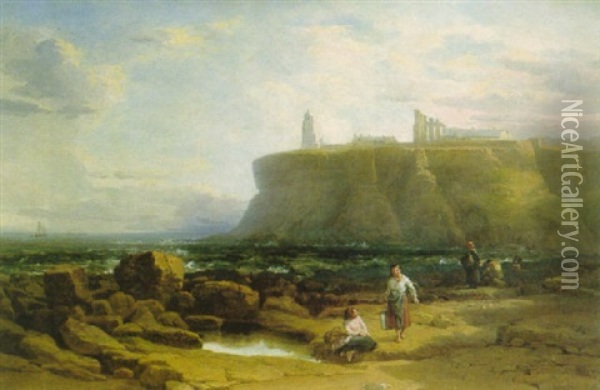 Tynemouth, Northumberland Oil Painting - John Henry Mole