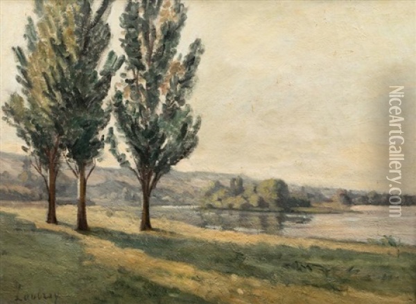 Paysage Oil Painting - Abel Louis Alphonse Lauvray